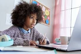 Student practicing productivity and organization